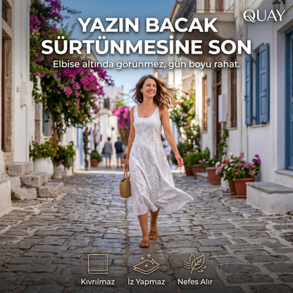QUAY İz Yapmaz Korse Şort — Lazer Kesim, İnceltici Etkili Toparlayıcı